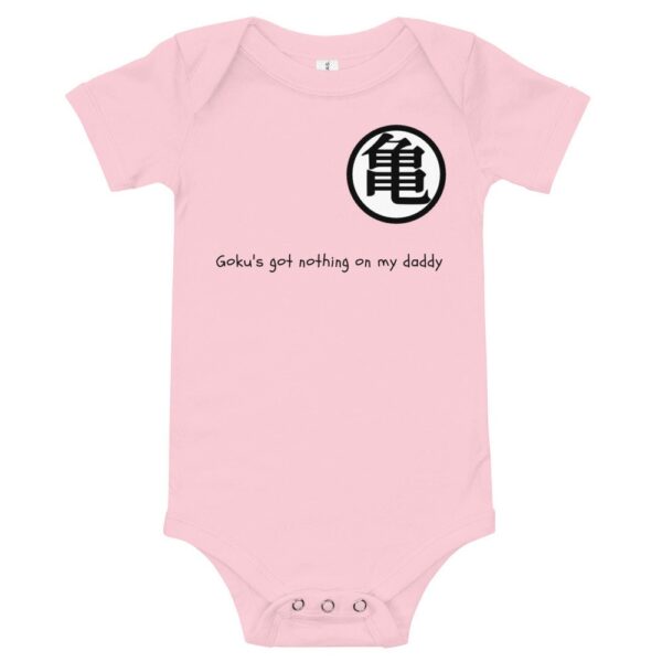 My Daddy is Stronger Than Goku Baby Onesie ON06062056