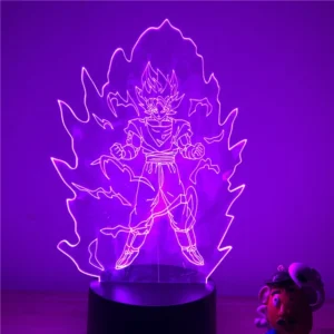 Naa Dragon Ball Z Figure Goku Lightning Super Saiyan LED LA10062083