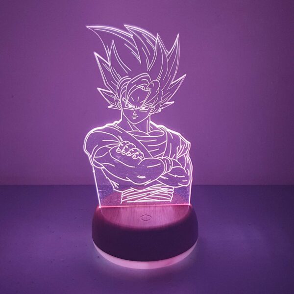 Night Light 3d Acrylic Lamp Inspired by Dragon Ball Z Goku LA10062168