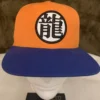 Orange Snapback Hat Adjustable Anime Goku Cap SN06062025