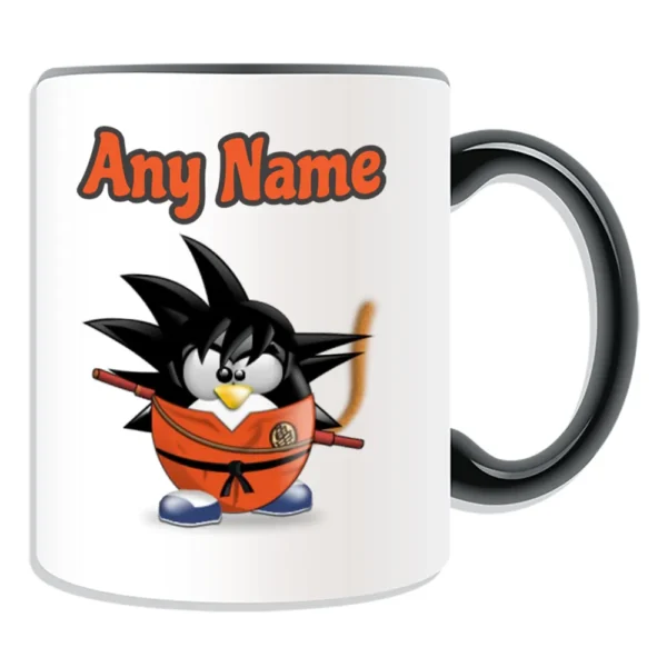 Personalised Gift Son Goku Mug Money Box Cup Funny Novelty Penguin Anime Dragon MG06062033