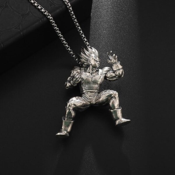 Personality Punk Fighting Yellow Hair Muscle Anime Necklace JE06062098