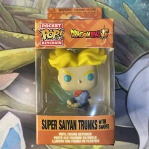 Pocket Pop! Keychain Dragon Ball Super Super Saiyan Trunks With Sword Keychain KC07062196