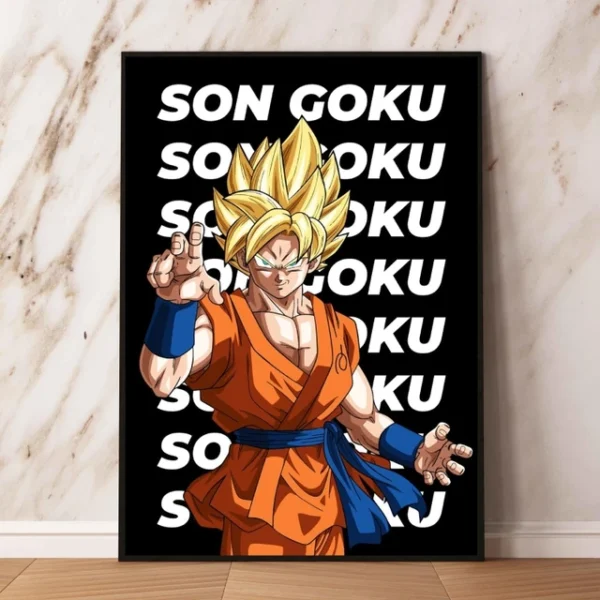 Poster And Painting Dragon Ball Gogeta Wall Stickers WA07062218