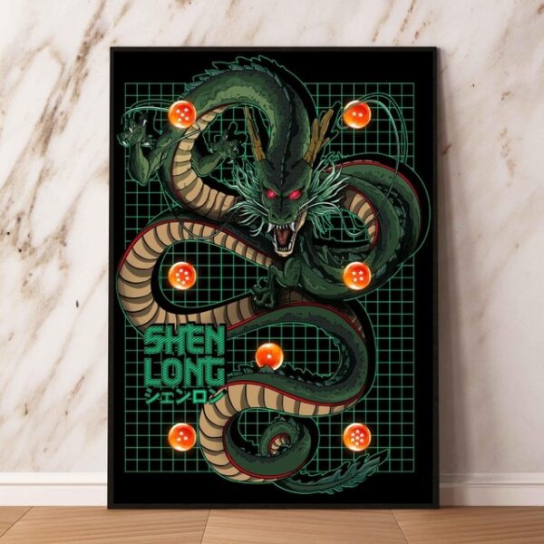 Poster And Painting Dragon Ball KaKarot Shenron Living Room ... WA07062351