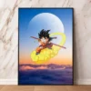 Poster and Painting Dragon Ball Goku Christmas Gifts WA07062283