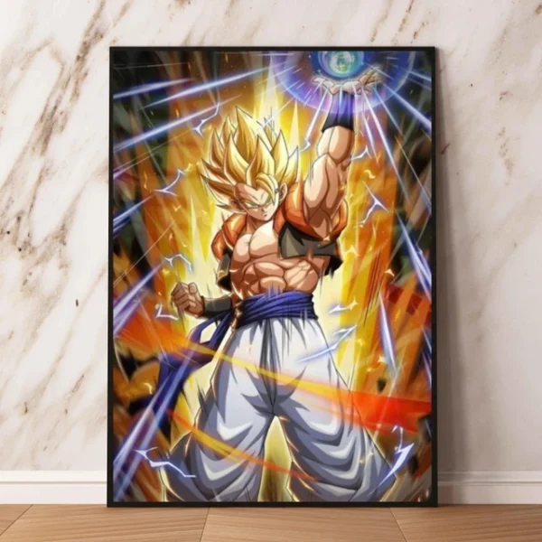 Print On Canvas Dragon Ball Goku Room Home Gifts WA07062096