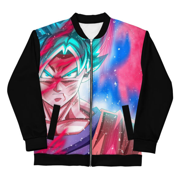 Red Blue Space Themed Bomber Jacket BO10062001