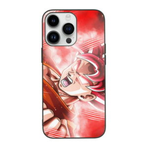 SSG Red Goku Phone Case for iPhone 14 Plus Pro Max PC06062043