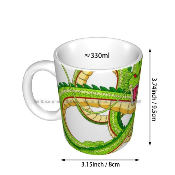 Shenron Ceramic Mugs Coffee Cups Milk Tea Mug Shenron Dragon DBZ Manga Creative Vintage Gift MG06062229