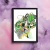 Shenron Dragon Ball Z Inspired Print A4 A3 Etsy WA07062381
