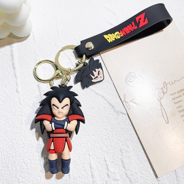Son Goku Cartoon Figure PVC Keychain KC07062474