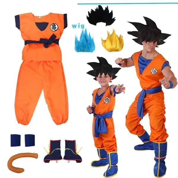 Son Goku Cosplay Costume for Kids, Training Uniform CO07062443