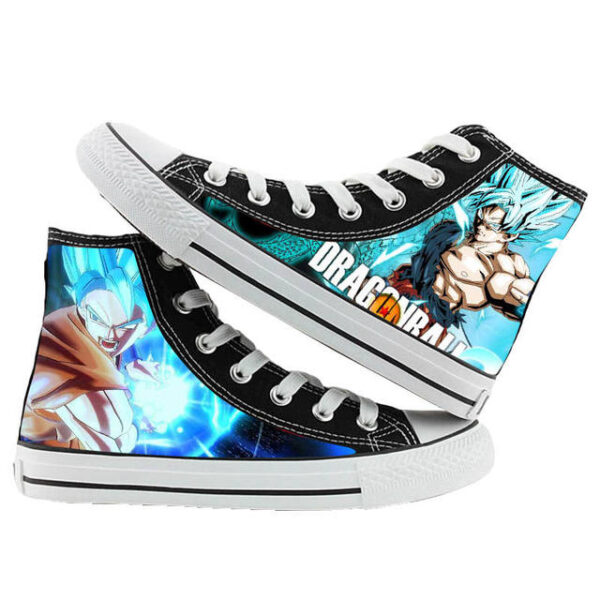 Son Goku Men s Canvas Shoes Fashion Anime High SN07062057