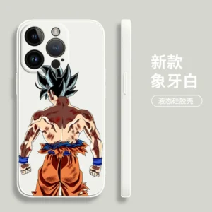 Son Goku Ultra Instinct Square Liquid Silicone Phone Case PC06062413