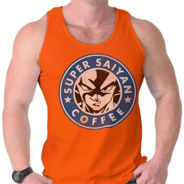 Super Coffee Funny Anime TV Show Gift Tank Top T Shirts Tees Men Women TT07062182