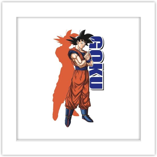 Super Goku Icon Wall Art Poster (12 x 12 ) PO11062014