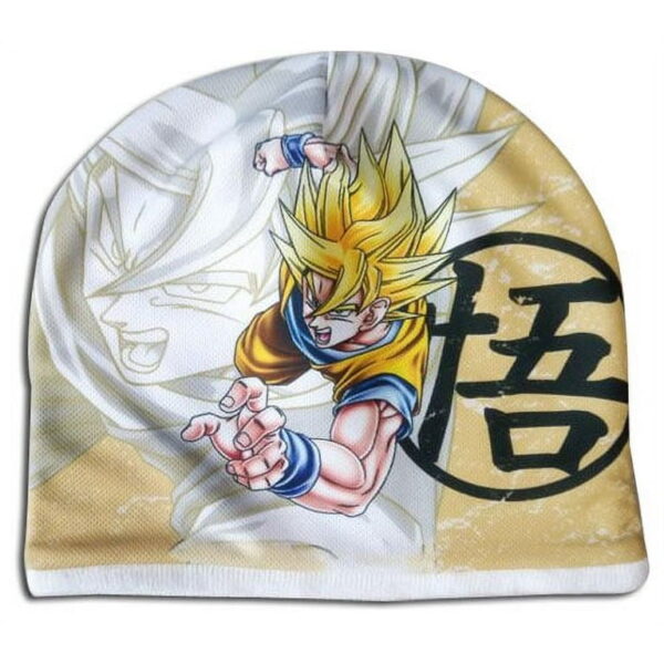 Super Saiyan Goku Anime Fleece Hat HA06062087