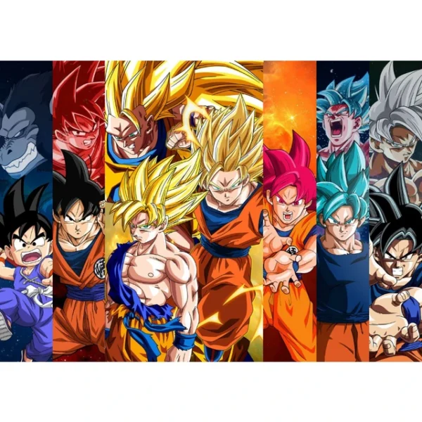 Super Saiyan Goku Vegeta Canvas Poster PO11062013