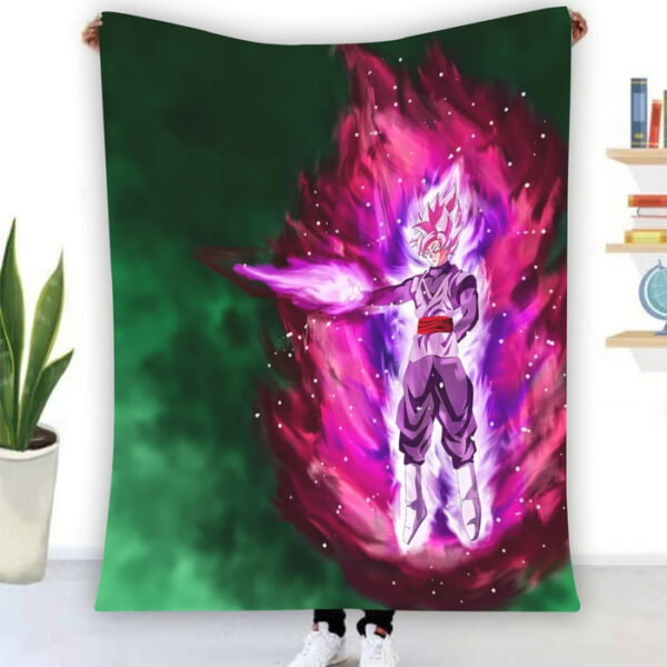 Super Saiyan Rose Goku Black Streetwear Design Blanket TA10062172