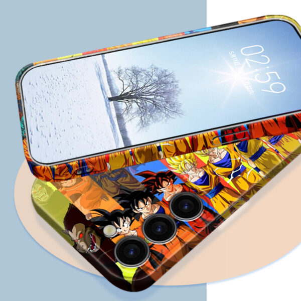 Super Tempered Glass Case for Samsung Dragon Ball Goku Design PC06062610