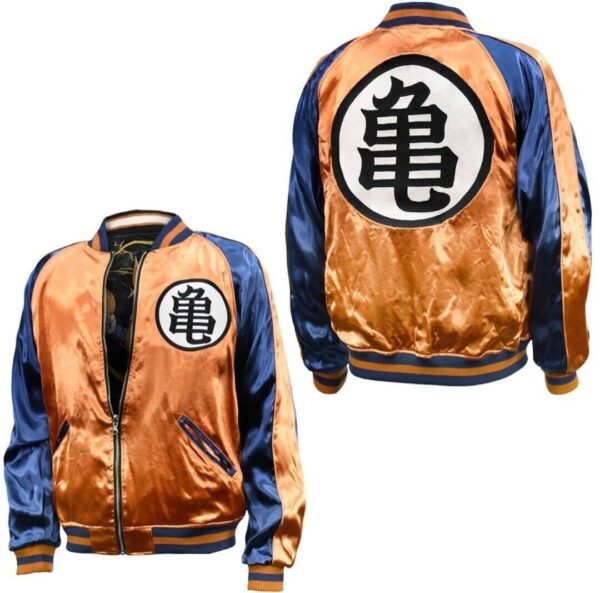 Tangled Spirit x Dragon Ball Z Sukajan Son Goku Reversible Embroidery Jacket JT06062076