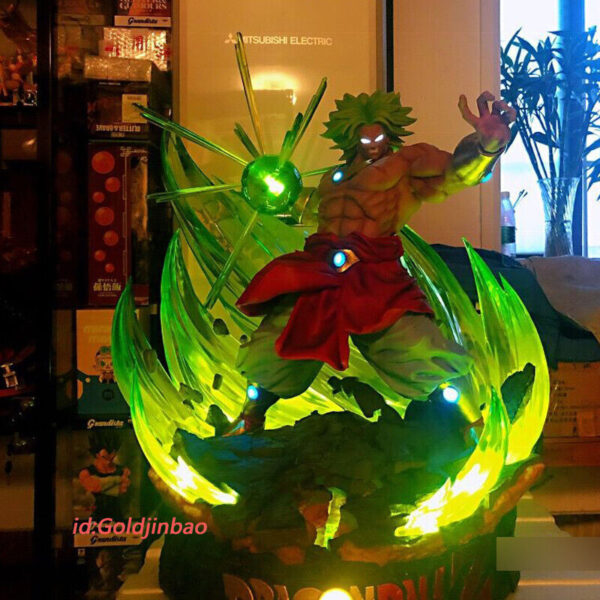 Timoon Studio Dragon Ball Broly Resin Model Painted Statue In Stock Led Light LA10062071