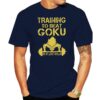 Training Insaiyan Gym To Beat Goku Or Killing Men s Tshirt Women Crew Neck Fitted T Shirt SW11062546