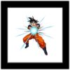 Trends International Gallery Pops Dragon Ball Super Battle of the Gods Goku Wall Art Poster, 12 x 12 , Black Framed Version WA07062066