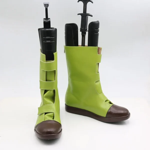 Trunks Shoes Cosplay Torankusu Boots Green SN07062071