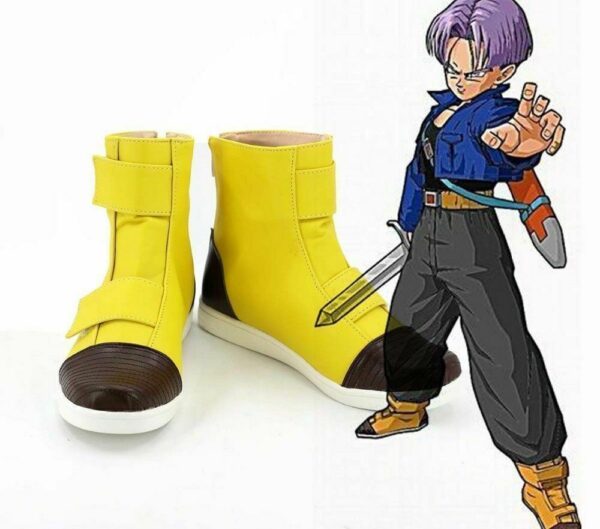 Trunks Yellow Boots Cosplay Boots SN07062067