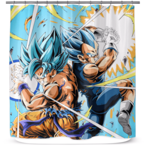 Vegeta Shower Curtain Goku Dragon Ball Gift For Anime Fans SC10062104