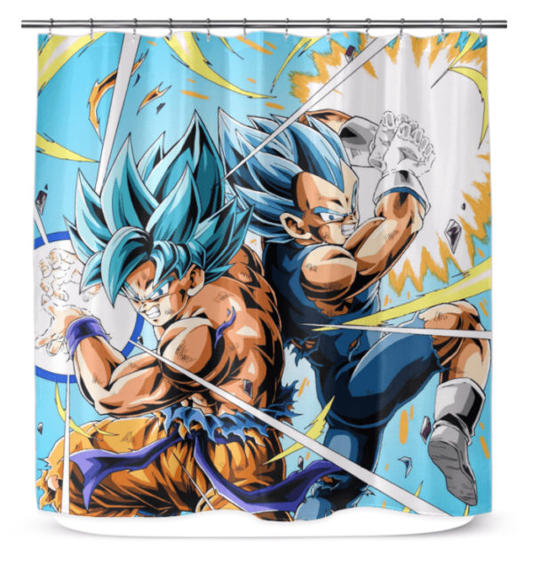 Vegeta Shower Curtain Goku Dragon Ball Gift For Anime Fans SC10062104