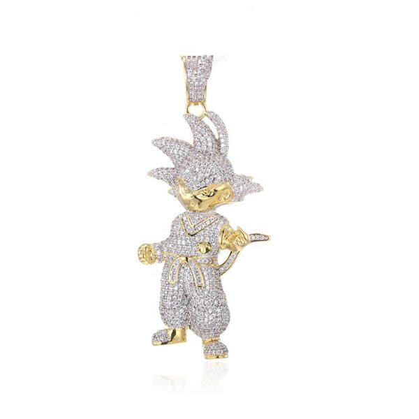 Wholesale High Quality Iced Out Hip Hop Full Body Cartoon Pendant JE06062095