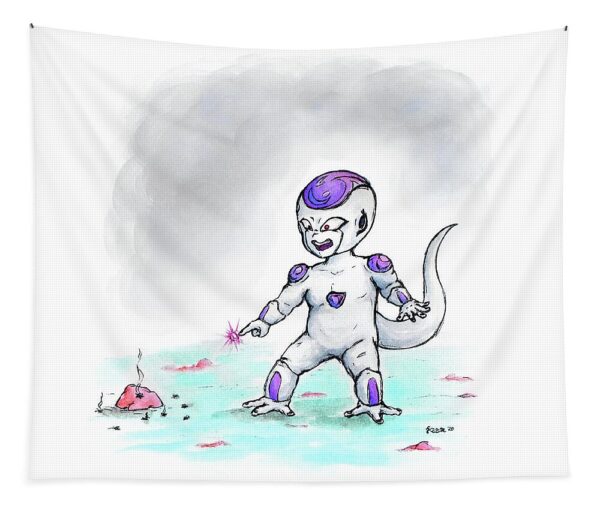 Young Frieza Tapestry by Kassidy Monday TA10062197