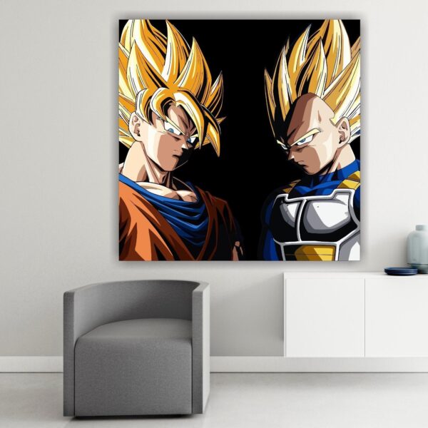 Z Fighters Unleashed Canvas Painting PO11062210