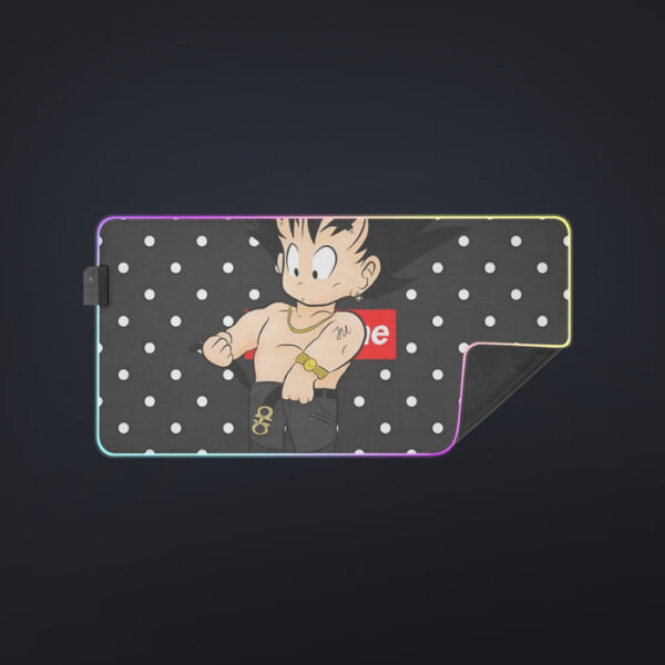 Dragon Ball Supreme Goku Kid Gangster Style Cool LED Mouse Pad