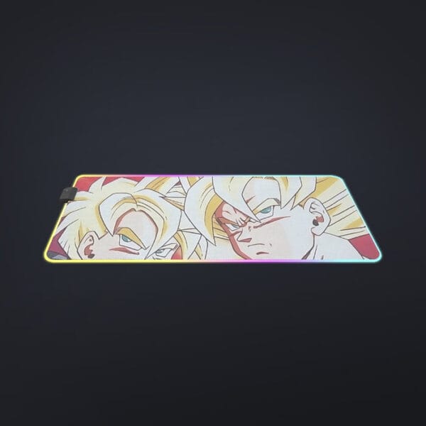 Dragon Ball Z Angry Super Saiyan Fighters Cool LED Mouse Pad