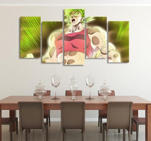 Dragon Ball Super  Powerful Broly Transformation Canvas