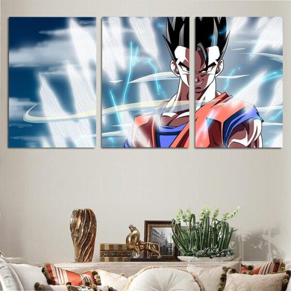 Dragon Ball Z  Ultimate Gohan Smiling Canvas