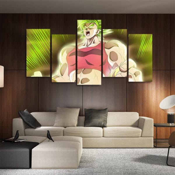 Dragon Ball Super  Powerful Broly Transformation Canvas