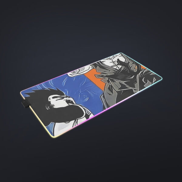 Red Goku And Blue Vegeta Fight Dragon Ball Z cool  LED  Mouse Pad