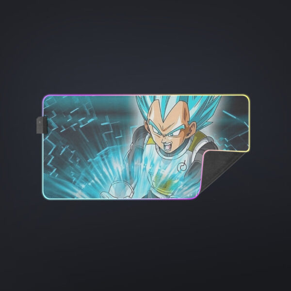 Dragon Ball Super Vegeta Blue Double Galick Gun Epic cool LED Mouse Pad