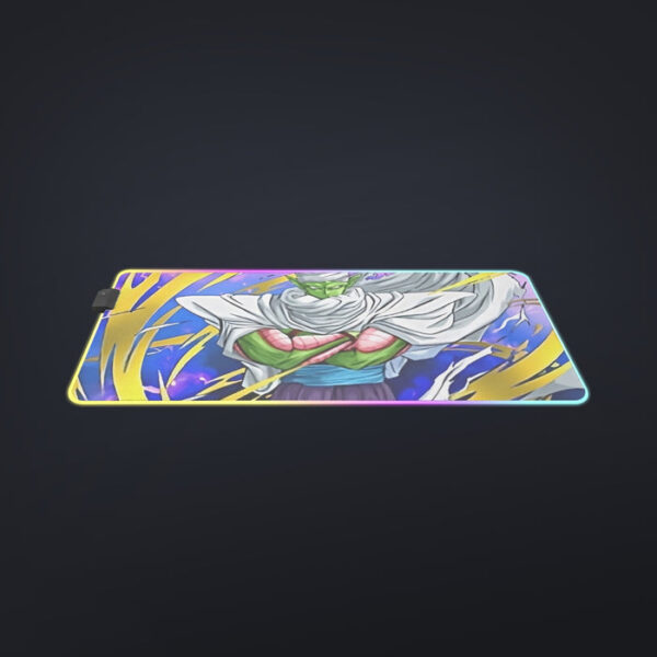 Dragon Ball Angry Piccolo Waiting Fight Aura Yellow Fashion cool LED Mouse Pad