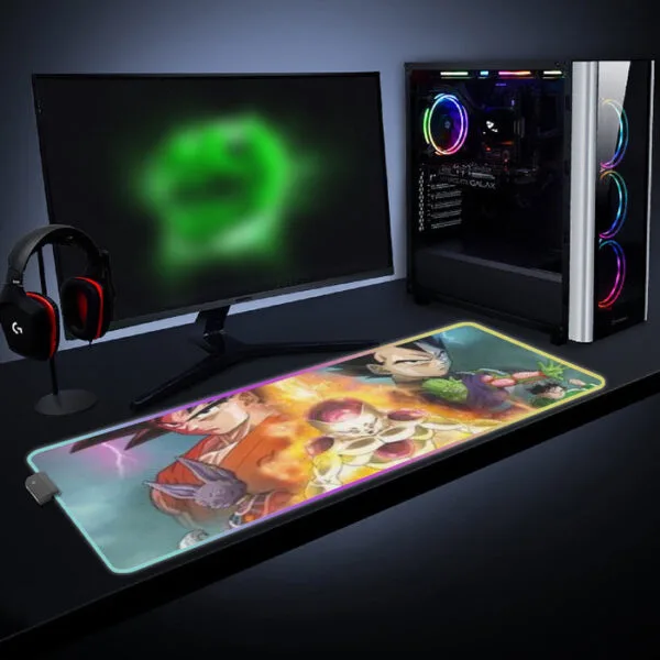 Dragon Ball Super Resurrection 'F'  LED  Mouse Pad