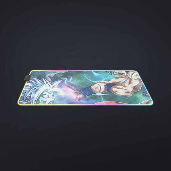 Dragon Ball Fused Zamasu Goku Blue Super Saiyan Epic  LED  Mouse Pad