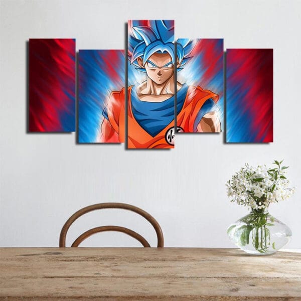 Dragon Ball Super Canvas  SSGSS Goku Kaioken