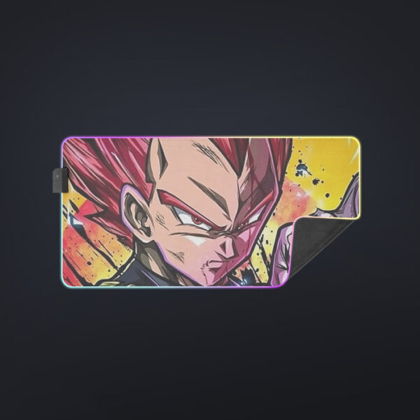 Dragon Ball Z Vegeta God cool LED Mouse Pad