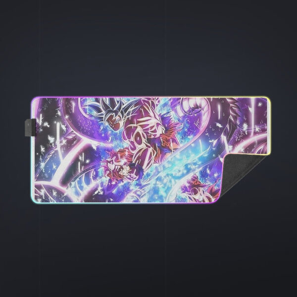 Dragon Ball Super Ultra Instinct Goku x Shenron cool LED  Mouse Pad