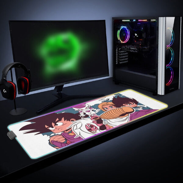 Kid Versions Of Dragon Ball Z Characters cool LED  Mouse Pad